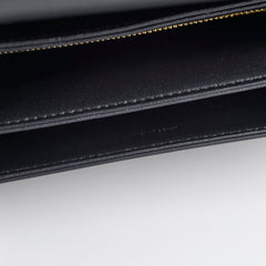 Celine Classique Triomphe Shiny Calfskin Black