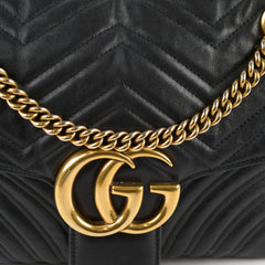 Gucci Marmont Shoulder Bag Large Black