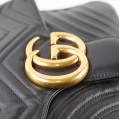 Gucci Marmont Shoulder Bag Large Black