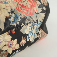 Celine Floral Vertical Cabas Tote