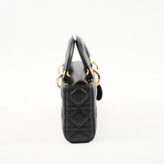 Christian Dior D-Joy Small Black Lambskin 2022