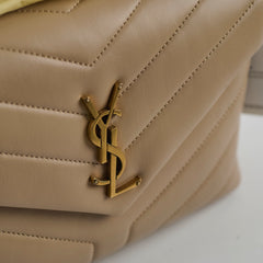 Saint Laurent Small Lou Lou Beige