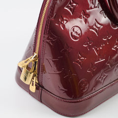 Louis Vuitton Alma PM Vernis Rouge Fauvist