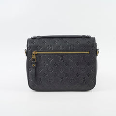 Louis Vuitton Pochette Metis Black Empreinte