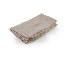 Louis Vuitton Chale Monogram Silk Shawl Beige