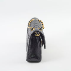 Chanel Small Classic Flap Caviar Black (Microchipped)