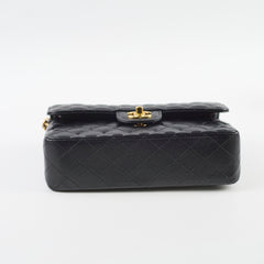 Chanel Small Classic Flap Caviar Black (Microchipped)