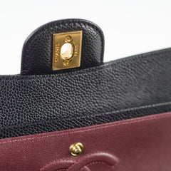 Chanel Small Classic Flap Caviar Black (Microchipped)