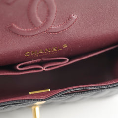 Chanel Small Classic Flap Caviar Black (Microchipped)