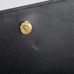 Saint Laurent Large Kate Bag Black Gold HW