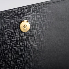 Saint Laurent Large Kate Bag Black Gold HW