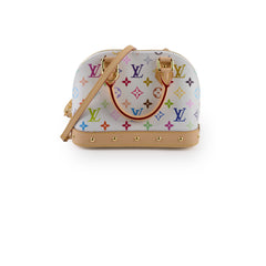 Louis Vuitton x Murakami Alma BB White 2025