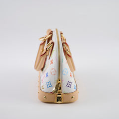 Louis Vuitton x Murakami Alma BB White 2025