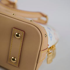 Louis Vuitton x Murakami Alma BB White 2025