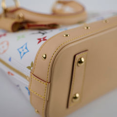 Louis Vuitton x Murakami Alma BB White 2025