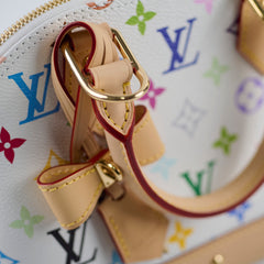 Louis Vuitton x Murakami Alma BB White 2025