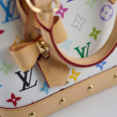 Louis Vuitton x Murakami Alma BB White 2025