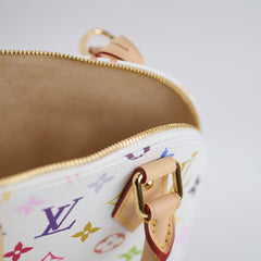 Louis Vuitton x Murakami Alma BB White 2025