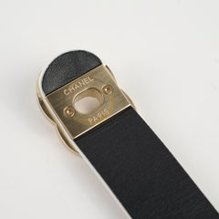 Chanel CC Leather Bracelet White 2020
