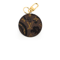 Louis Vuitton Blossom Noir Monogram Canvas Key Charm