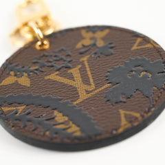 Louis Vuitton Blossom Noir Monogram Canvas Key Charm