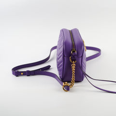 Gucci Marmont Small Camera Bag Purple