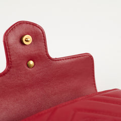 Gucci Supermini Marmont Red