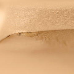Chanel Double Flap Jumbo Beige Caviar GHW