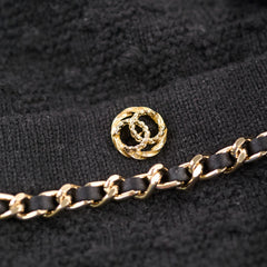 Chanel 23k Cashmere Jacket Black Size 34