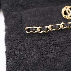 Chanel 23k Cashmere Jacket Black Size 34