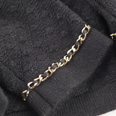 Chanel 23k Cashmere Jacket Black Size 34