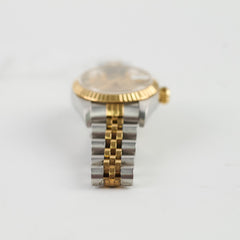 Rolex 26mm Datejust Twotoned Diamond Dial Watch