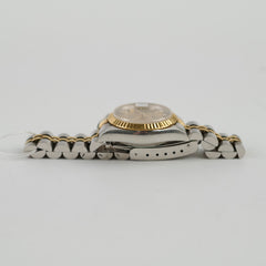 Rolex 26mm Datejust Twotoned Diamond Dial Watch
