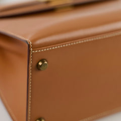 Hermes Kelly 28 Gold GHW Q Circle Stamp