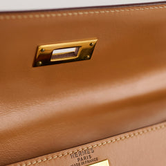 Hermes Kelly 28 Gold GHW Q Circle Stamp