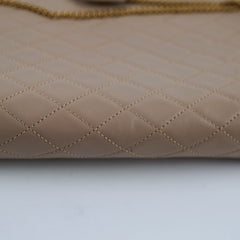 Saint Laurent Clutch With Chain Beige