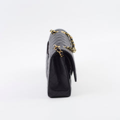 Chanel Caviar Medium Medium/Large Classic Flap GHW Microchip