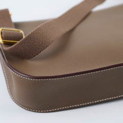 Hermes Mini  Jypsiere Etoupe GHW B Stamp