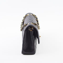 Chanel Caviar Medium/Large Double Classic Flap Black