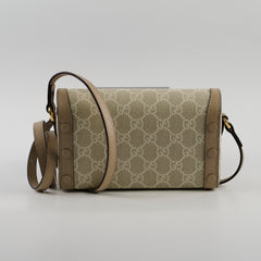Gucci Horsebit 1955 Crossbody Bag Beige