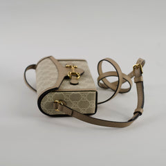 Gucci Horsebit 1955 Crossbody Bag Beige