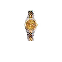 Rolex Datejust 36mm with Diamond Dial Watch Two Toned