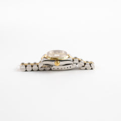 Rolex 26mm Datejust with Diamond Dial Watch Two Toned
