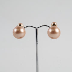 Christian Dior Stud Earrings Pink
