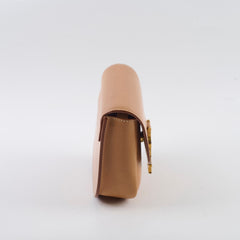 Saint Laurent Kaia Crossbody Beige Tan