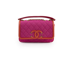 Chanel Filigree Quilted Small Tri Colour