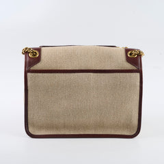 Saint Laurent Niky Raffia Medium Natural