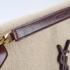 Saint Laurent Niky Raffia Medium Natural