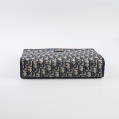 Christian Dior 30 Montaigne Dea Pouch Navy Oblique