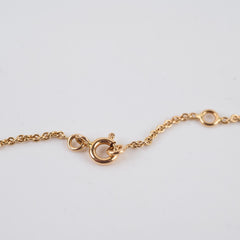 Hermes Amulettes Diamonds Kelly pendant 0.21CT Rose Gold